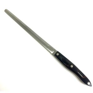 CUTCO 1724 Bread Knife Serrated Blade Dark Brown Marbled Handle USA Classic